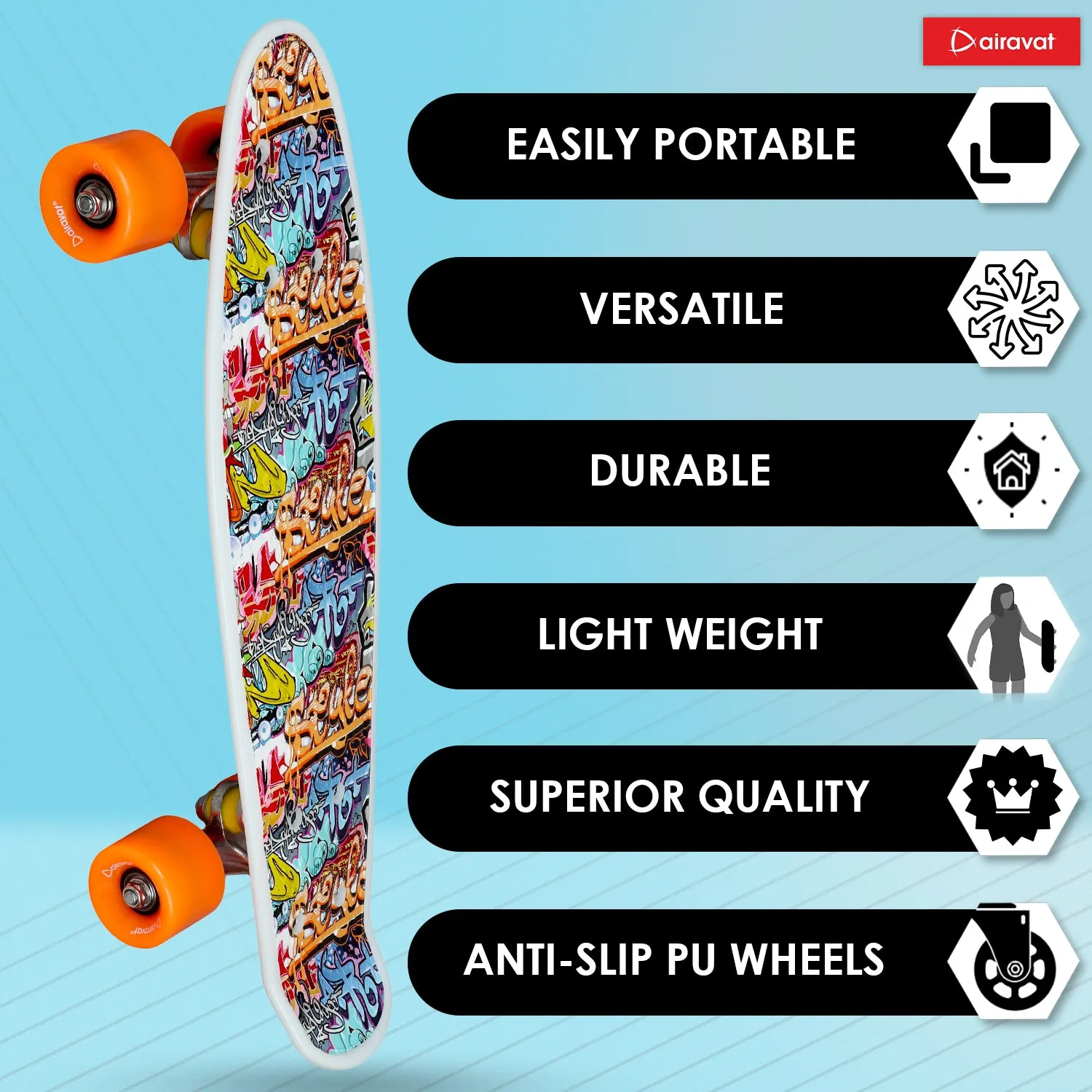 ASTRO 7811 SKATEBOARD (SMALL)