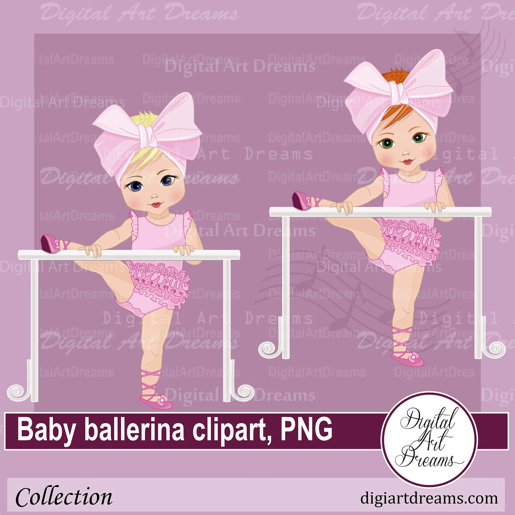 Baby Ballerina Clipart