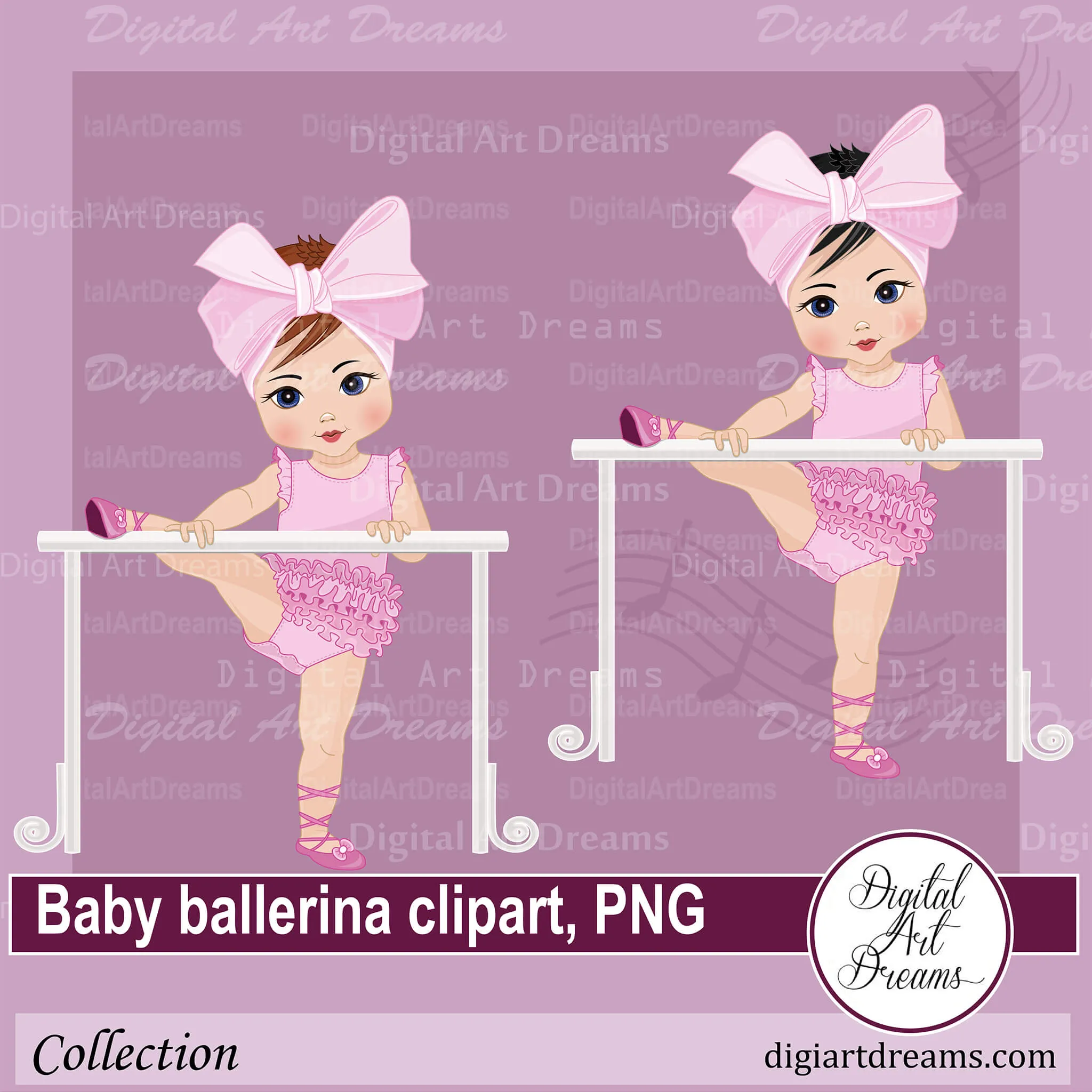 Baby Ballerina Clipart