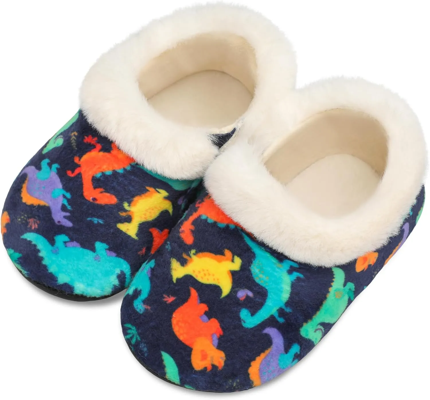 Centipede Demon Toddler Slippers for Boys Girls Slip on Kids Baby Toddlers House Shoes Lightweight Barefoot Furry Sock Shoes Indoor Outdoor Warm Walking Shoe