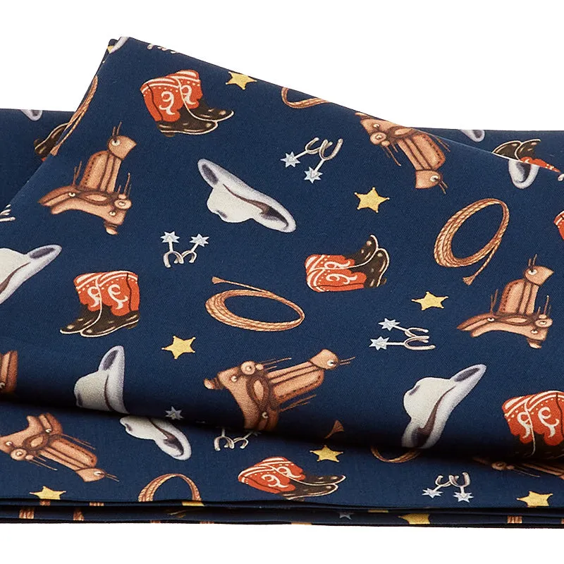 Country Rodeo - Way Out West Navy 2 Yard Cut