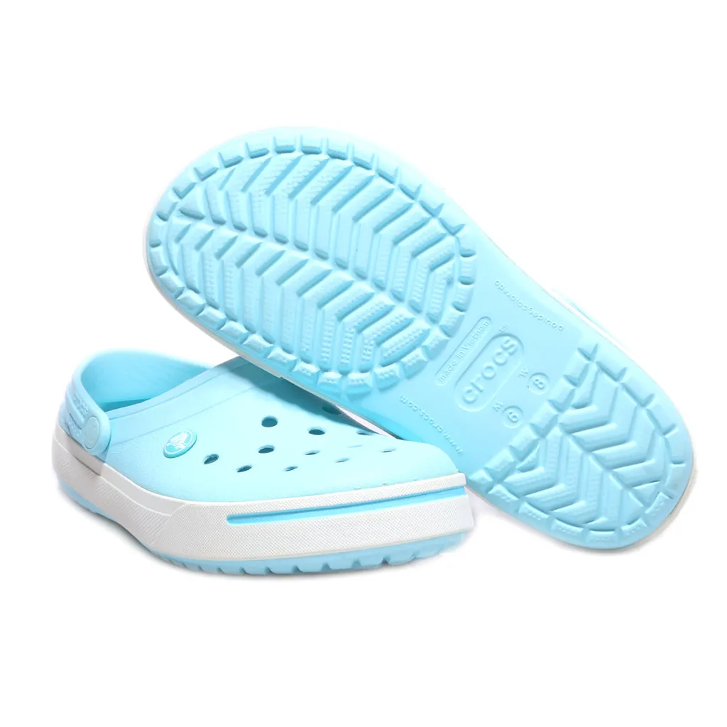 Crocs Crocband Ii Clogs Rubber Blue Colour For Women