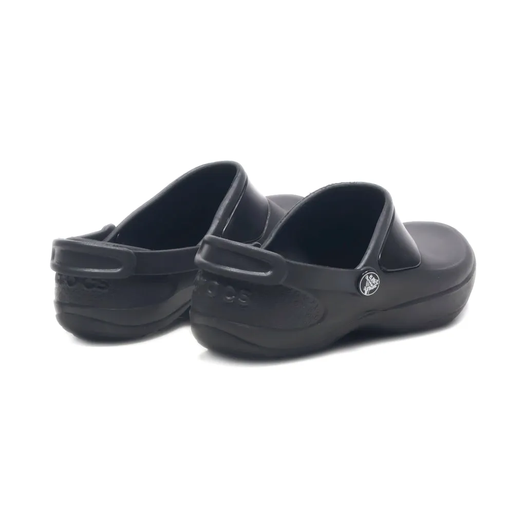 Crocs Mercy Clogs Rubber Black Colour For Women