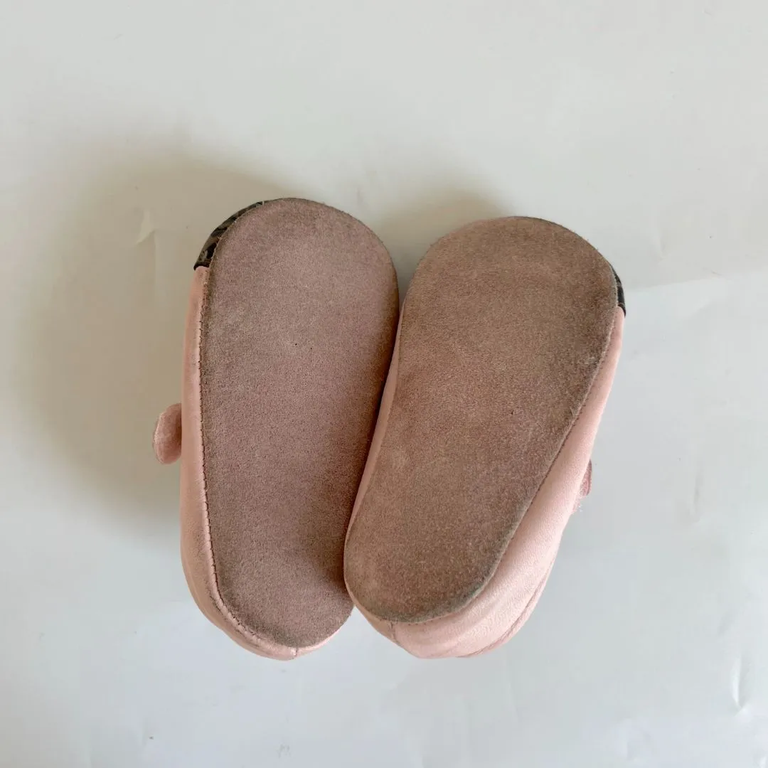 Fendi Kids FF Animal Toecap Ballerina Flats