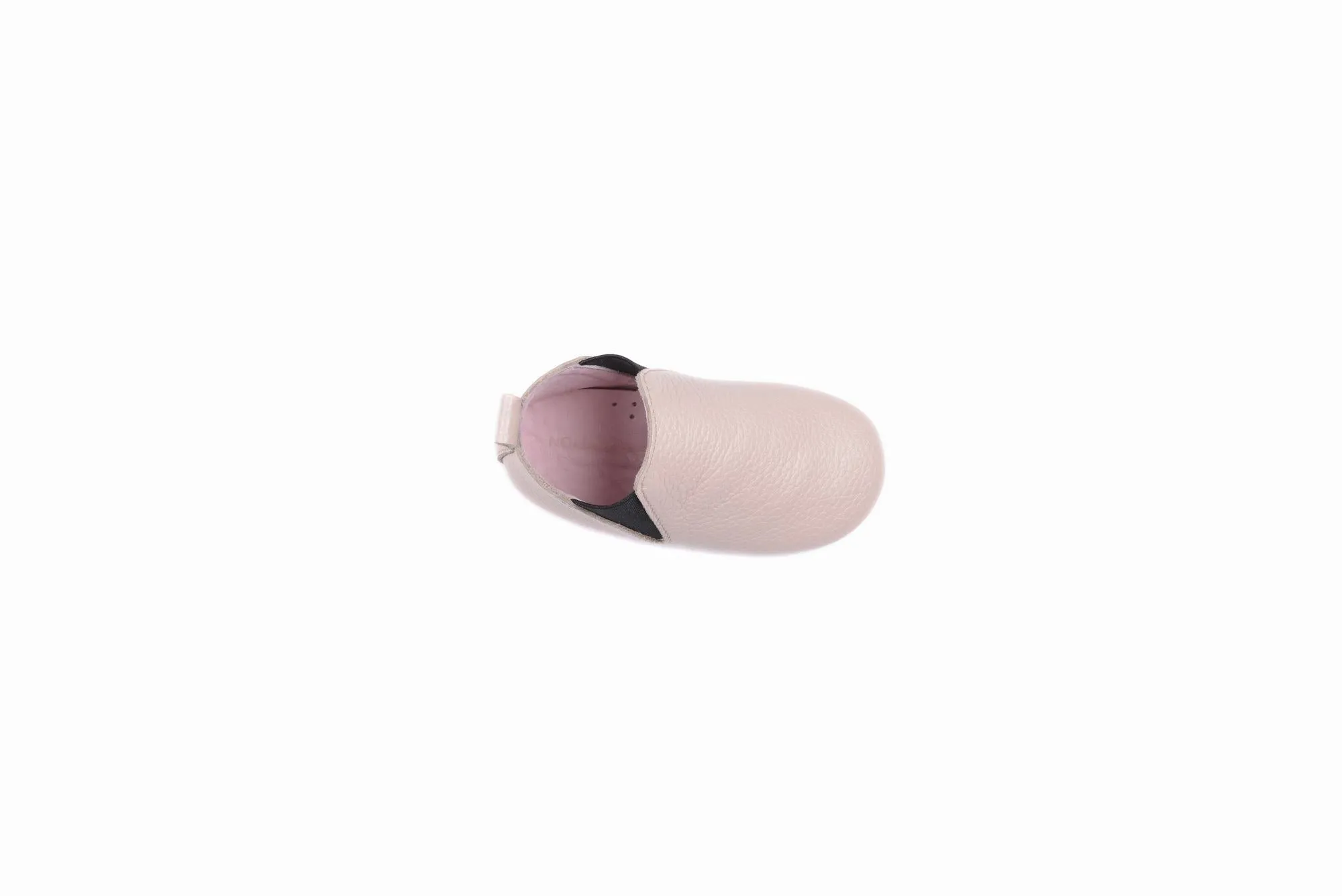 FOOT FEDERATION BABIES' LEATHER SHOE POWDER PINK