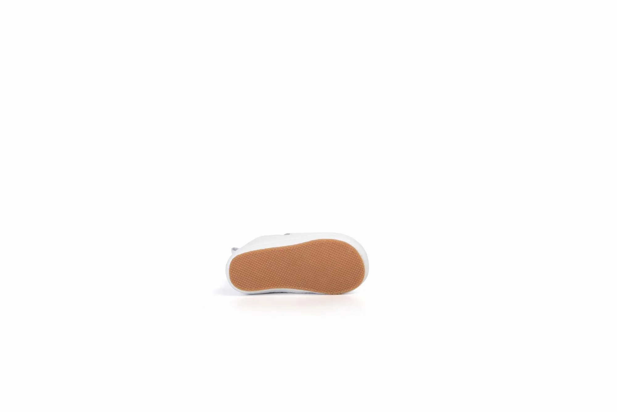 FOOT FEDERATION BABIES' LEATHER SHOE WHITE