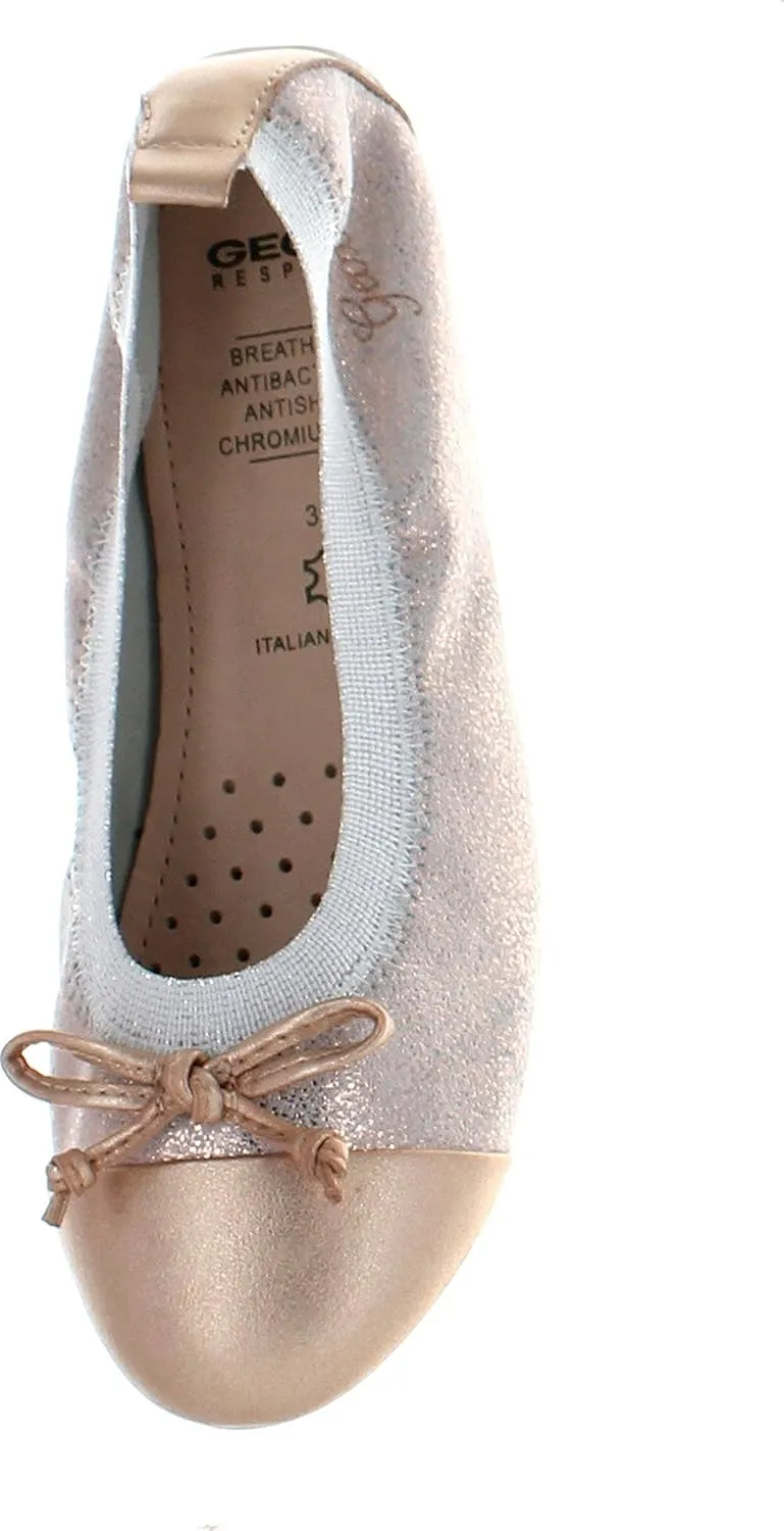 Geox Girl Jr Piuma Ballerina Flats Shoes