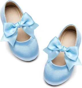 GINFIVE Toddler Girls Dress Shoes Mary Janes Ballerina Flats for Girls Shoes Toddler