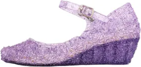 Girls Jelly Sandals Cosplay Dress Up Mary Jane Flats Heels Dance Party Birthday Single Shoes for Girls School Shoes