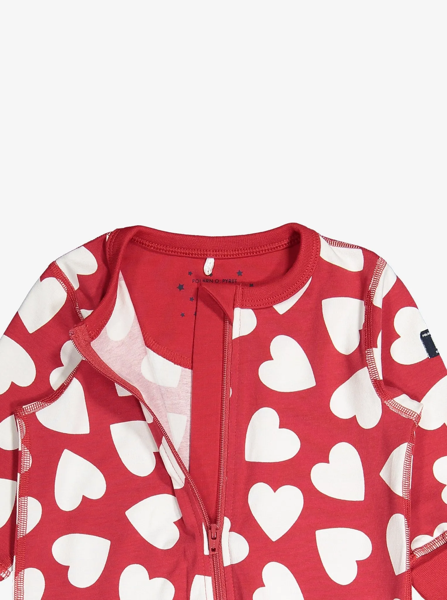 Heart Print Kids Sleepsuit