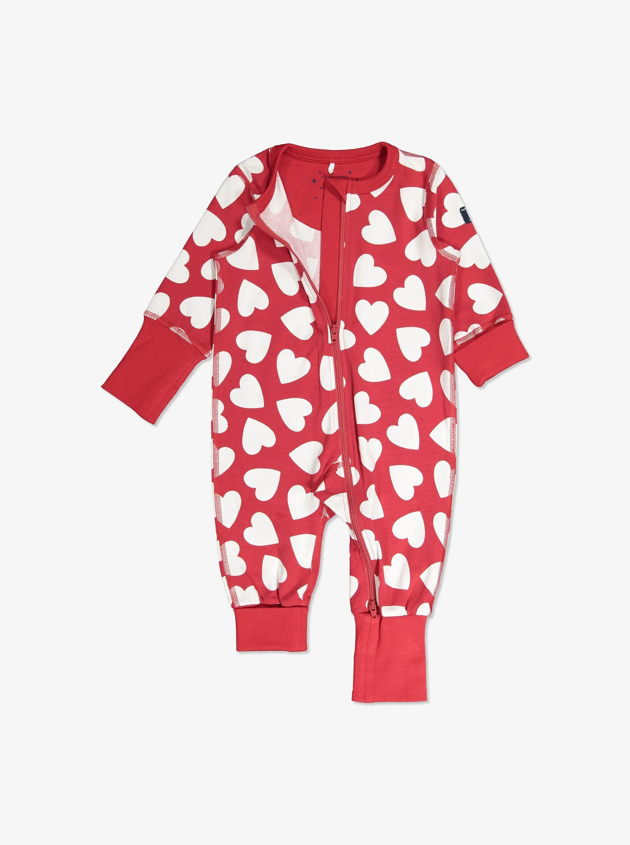 Heart Print Kids Sleepsuit