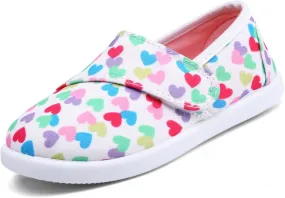 K KomForme Toddler Girls Sneakers Slip On Moccasins Casual Shoes for Toddler/Little Kid/Big Kid
