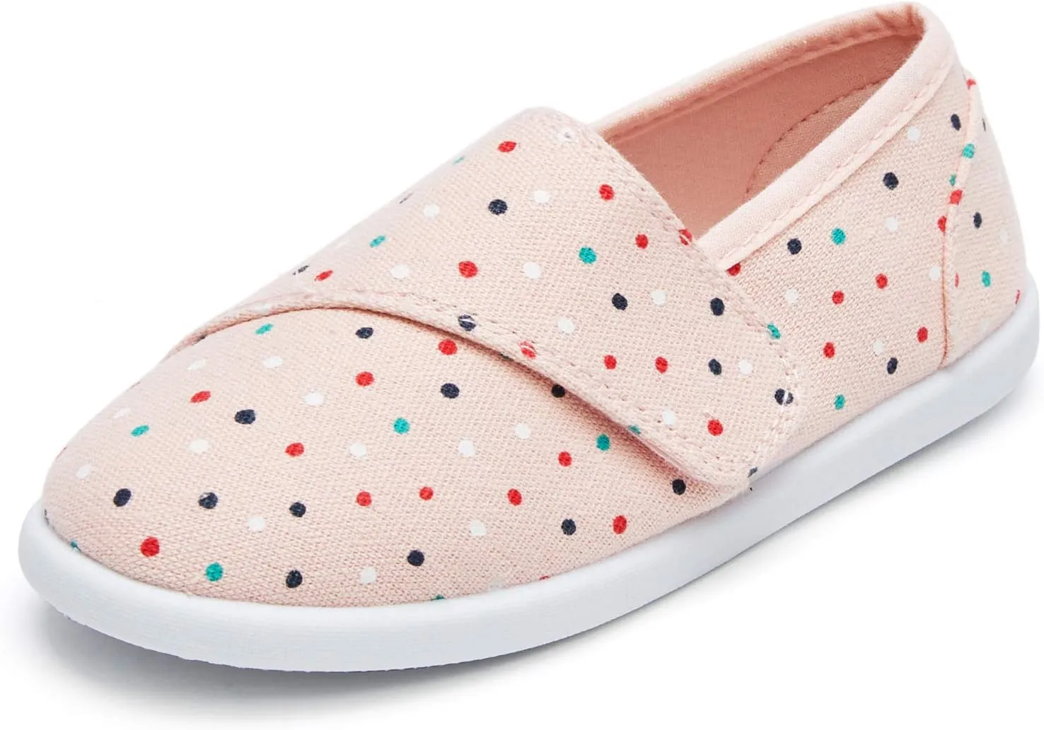 K KomForme Toddler Girls Sneakers Slip On Moccasins Casual Shoes for Toddler/Little Kid/Big Kid