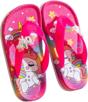 Kids Flip Flop Sandals Boys Girls Slides Beach Pool Water Shoes Bath Slippers