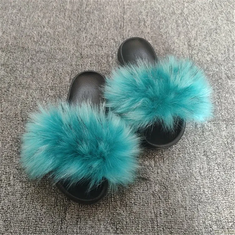Luxury Faux Fur Slippers