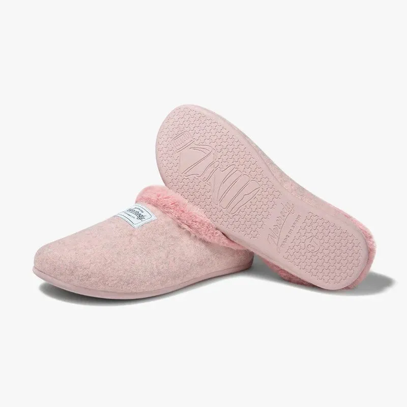 Mercredy Slippers - Faux Fur in Pink