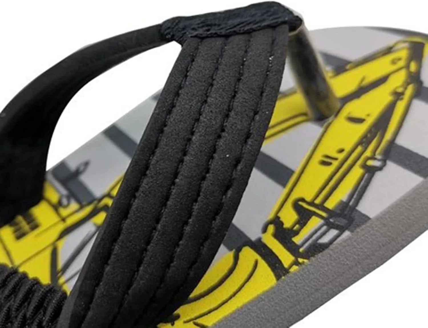 Sandals for Kids & Toddler Summer Shoes Boys Flip Elastic Strap Beach Girls Black Little Girl Flip Flop (Grey, 3-4Years)