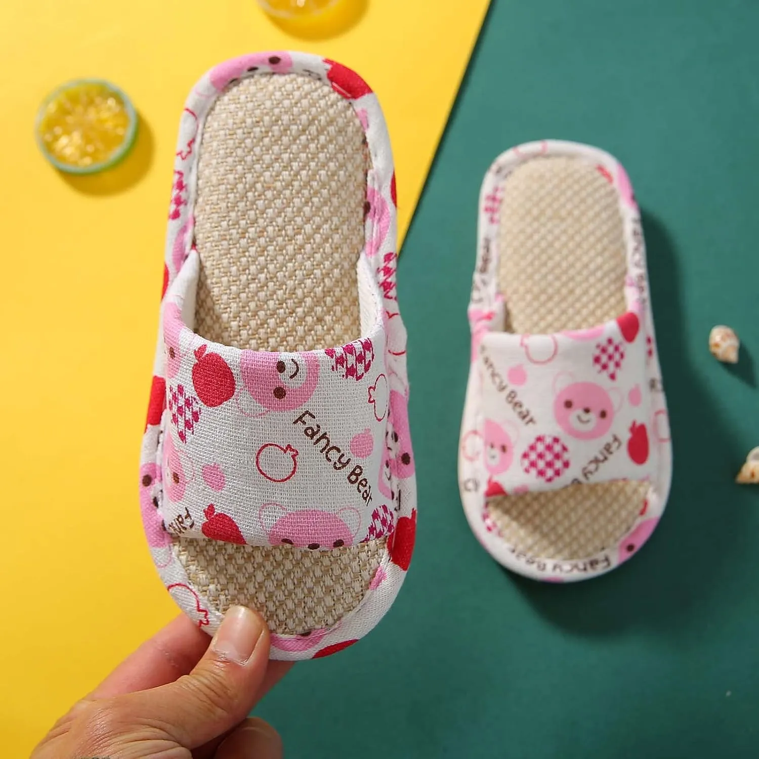 Toddler Boys Girl Slides Slipper Summer Unisex Child House Slippers for Kids Comfy Shower Ballet Shoes for Girls