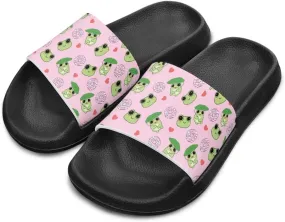 Unisex-Child Beach Slides Comfort Slide Sandals Slip Resistant Slippers for Indoor Outdoor Water Shoes Flip Flop