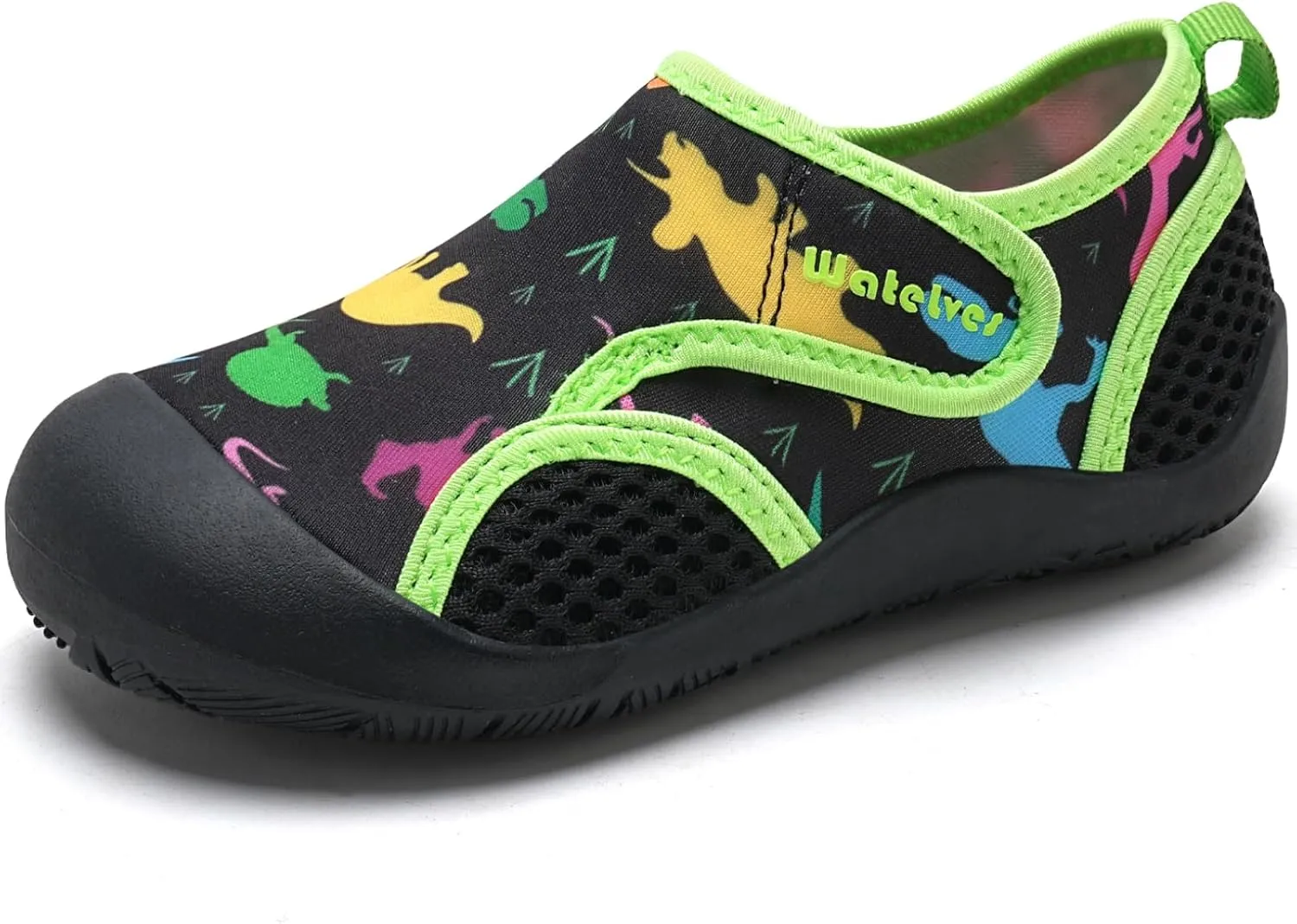 WateLves Wide Toddler Water Shoes Kids Quick Dry Barefoot Shoes Girls Boys Aqua Athletic Sneakers for Beach Hiking Swim Kayak Sport Accessories, Camping Essentials